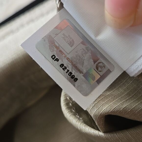 North Face Pants Womens 10 Lightweight Nylon Hiking Outdoor S16 NF00CE4F Khaki - Picture 12 of 16